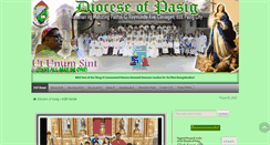 Desktop Screenshot of dioceseofpasig.org
